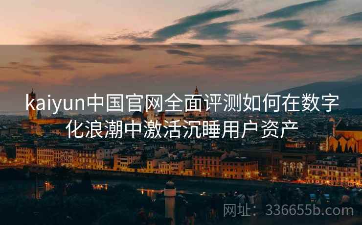 kaiyun中国官网全面评测如何在数字化浪潮中激活沉睡用户资产